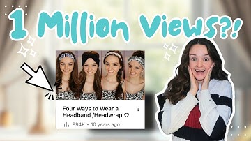 My First Video Is Reaching A Million Views!! | GRWM Chit Chat