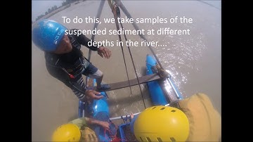 Suspended sediment sampling in Nepal - in a minute!