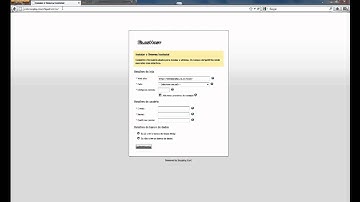 Script php instalação