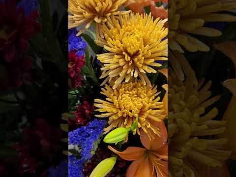 thanksgiving arrangements / Darlene's flowers/ Berkshire NY Florist