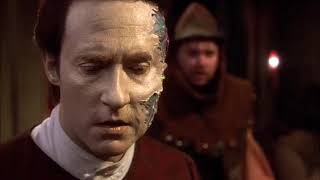 Star Trek: TNG  -  Data becomes the target of witch hunt by primitives(commander ,Data, )