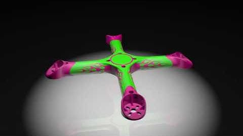 Prusa i3 MK2 Model for multi color printing 3D Printed Drone