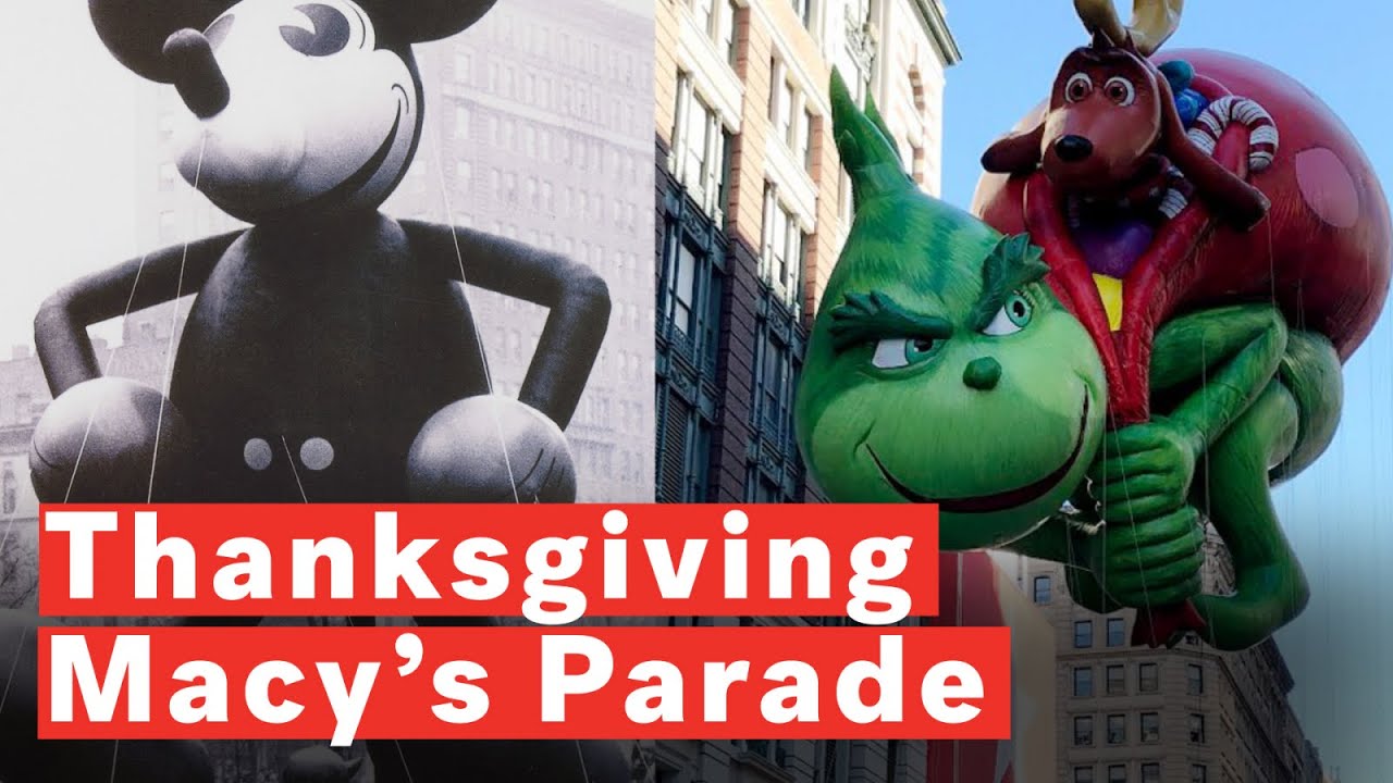 Macy's Thanksgiving Day Parade Through The Years YouTube