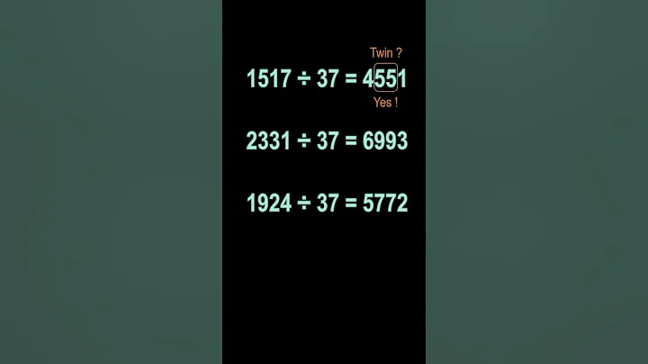 Easy tricks to divide numbers by 37