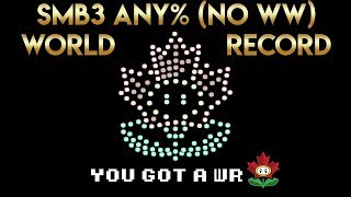 Super Mario Bros. 3 Any% (No Wrong Warp) World Record Speedrun 10:44