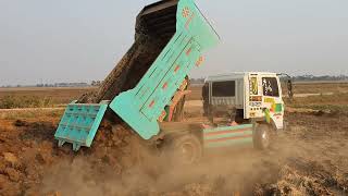 Update Land Fill Processing 5ton Dump Truck With Dozer Komatsu Pushing Soil Clear Land #Ep2382 by Leng Sophon 5,495 views 6 months ago 52 minutes