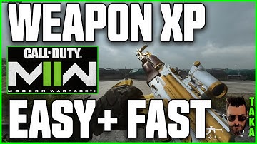FASTEST WEAPON XP LEVEL UP IN MW2 MWII MULTIPLAYER (SPEC OPS) - CALL OF DUTY FAST MAX WEAPONS.