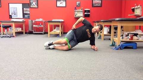 Side lying bridge clam