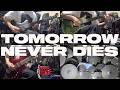 [TAB]the GazettE - TOMORROW NEVER DIES Live ver [Guitar Bass Drum Cover]