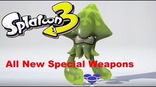 All New Special Weapons Added in Splatoon 3!