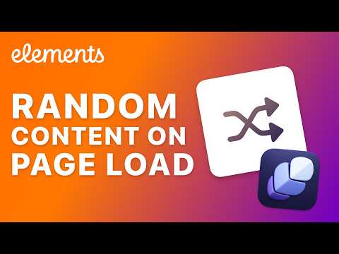 Display Random Content on your webpage