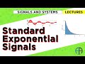 Standard Exponential Signals | Signals and System