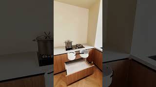 Open-Style Kitchen Upgrade #HomeCustomization #FunctionalDesign #SmartLiving