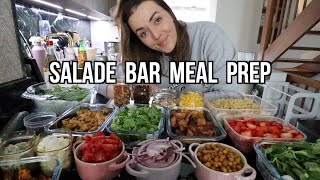 Meal prep salade bar - 12 salade maaltijden | Beautygloss