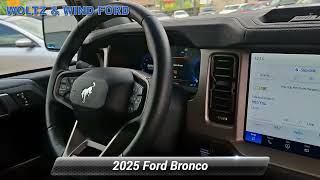 Used 2025 Ford Bronco Outer Banks Heidelberg PA Z7162