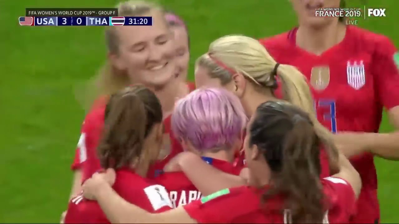 USA vs Thailand 13-0 All Goals & Highlights 2019 WWC - YouTube