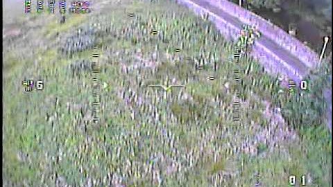 FPV Hexacopter OSD view