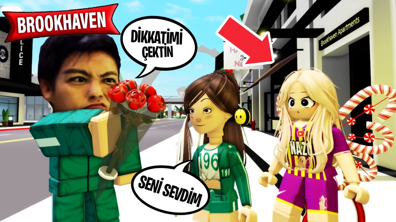 SQUİD GAME THANOSU TEST ETTİM ( TERK ETTİ ) ROBLOX BROOKHAVEN🏡RP