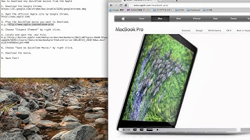 How to download any QuickTime movies from the Apple