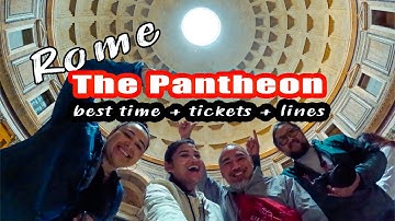 The Pantheon in Rome | Best time + Tickets + Lines | Tips for First Timers! 🇮🇹