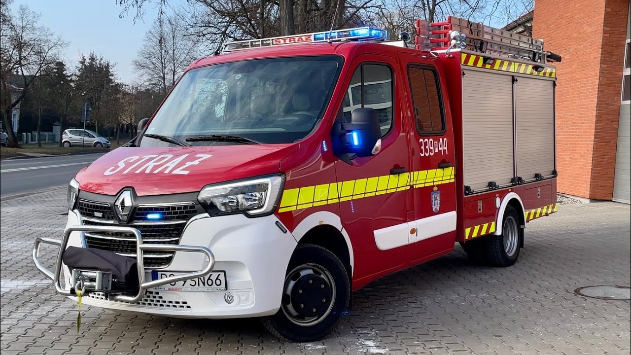 LEKKI TECHNIK - PREZENTACJA 339[P]44 SLRt Renault/Bibmot - OSP Poznań-Głuszyna! TRĄBKI FIAMM!