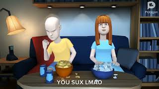 Plotagon Laziness Rebooted S1 E5: Gayloo Insults Raussi/Grounded
