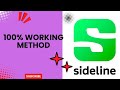 How create sideline || update method|| 100% working