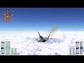 F22 Raptor San Diego to Minneapolis (MSFS 2024)