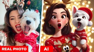 How to make DOG Christmas cards with Bing AI generator by Westie Vibes 5,602 views 5 months ago 24 minutes