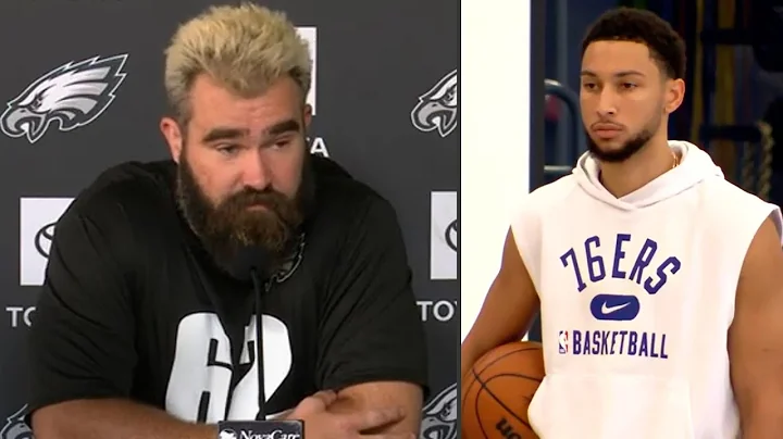 Jason Kelce sounds off on Ben Simmons Sixers situa...
