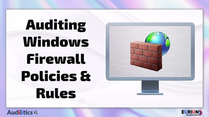 Firewall audit review security best practice