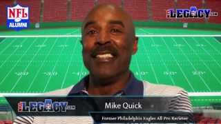 Interview with Mike Quick (retired Philadelphia Eagles wide receiver)
