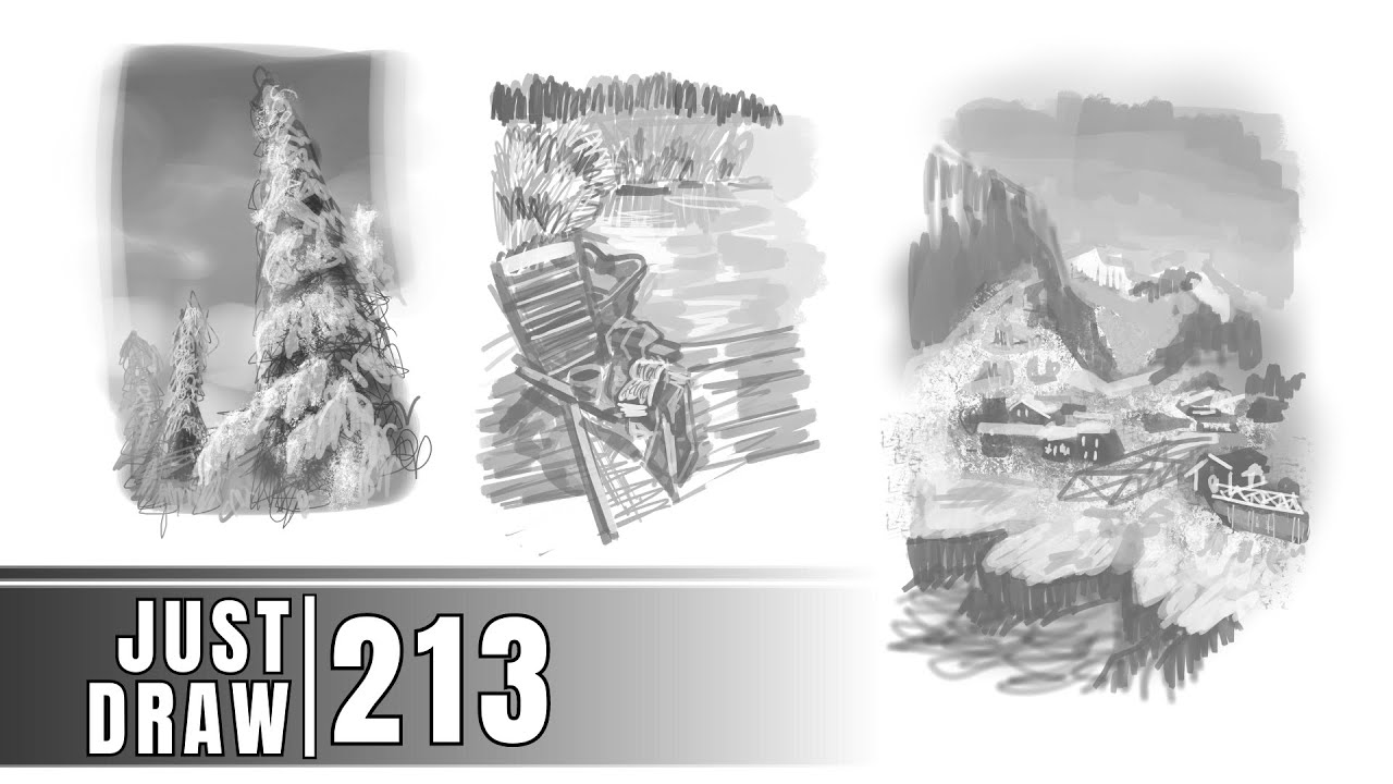 #learntodrawin1year │ Just Draw #213 - YouTube