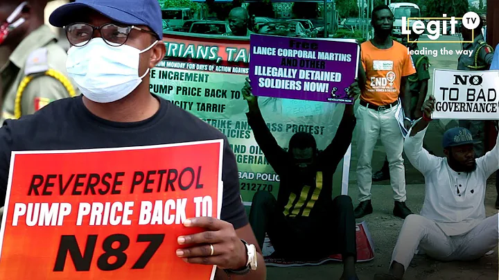 Nigerians storm Abuja to protest fuel hike | Legit TV