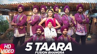 5 Taara  | Hip Hop Bhangra Fusion | Diljit Dosanjh | Urban Singh Crew | Speed Records