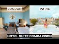Hotel comparison london vs paris  renaissance suites