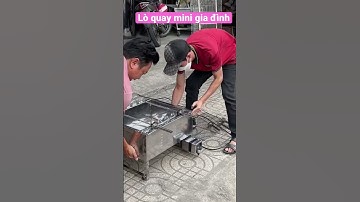 Lò quay, lò nướng mini gia đình