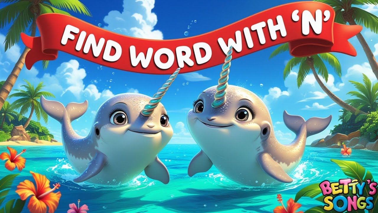 FUNNY Alphabet 'N' Song! SING and LEARN 'N' Words with these FUN Kids Songs!