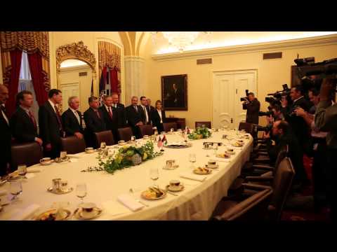 ملخص زيارة جلالة الملك عبدالله الثاني الى الولايات المتحدة 2013