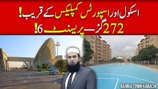 272 Sq. Yards Plot Near School & Sports Complex | Precinct 6 Bahria Town Karachi