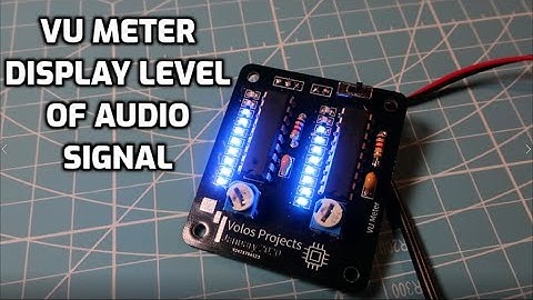 VU Meter LM3915 - Display level of audio signal
