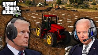 US Presidents Become FARMERS in GTA 5