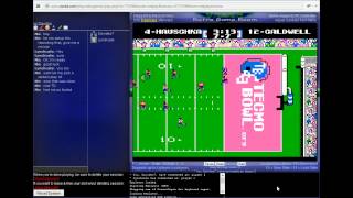 Tecmo Super Bowl 2015 (tecmobowl.org hack) - Tecmo Super Bowl 2015 Netplay Tournament Week 12: Davideo7 vs Lynchcats - User video