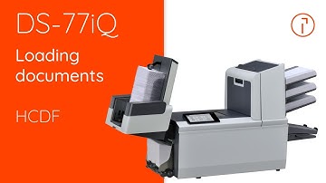 DS-77iQ Quadient – Loading documents | HCDF