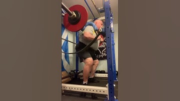 Marrs Bar Squats (95kg/209lb x 3)