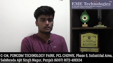 JAVA training in mohali CGC landran Student feedback Tarun