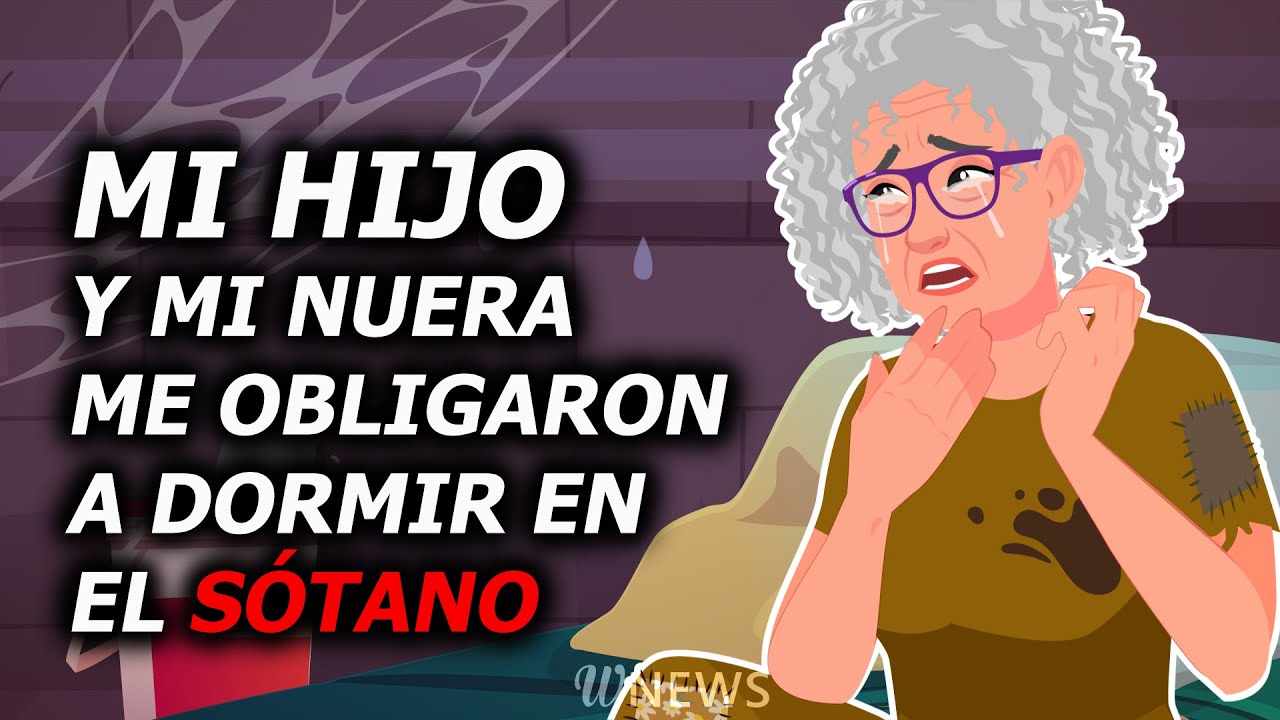 El hijo manda a su madre al sótano por orden de su mujer embarazada