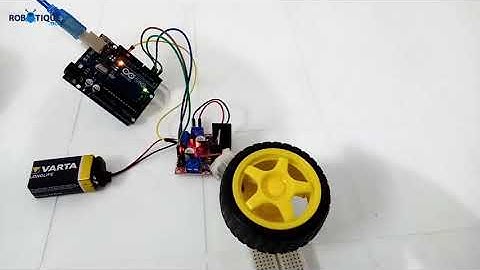 Commander un moteur par Arduino et le module L298N