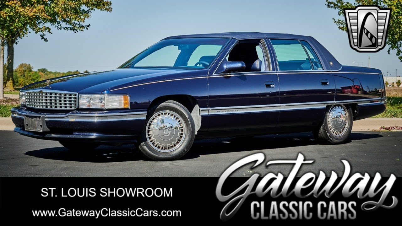 1996 Cadillac Sedan DeVille Gateway Classic Cars St. Louis #9181 - YouTube