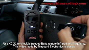 How to Use Keydiy KD X2 to check Mercedes Benz